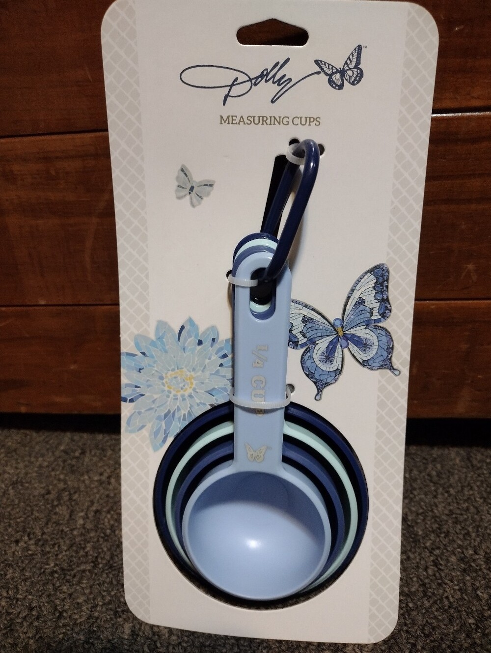 Dolly Parton Blue Pastel Measuring Cups Set